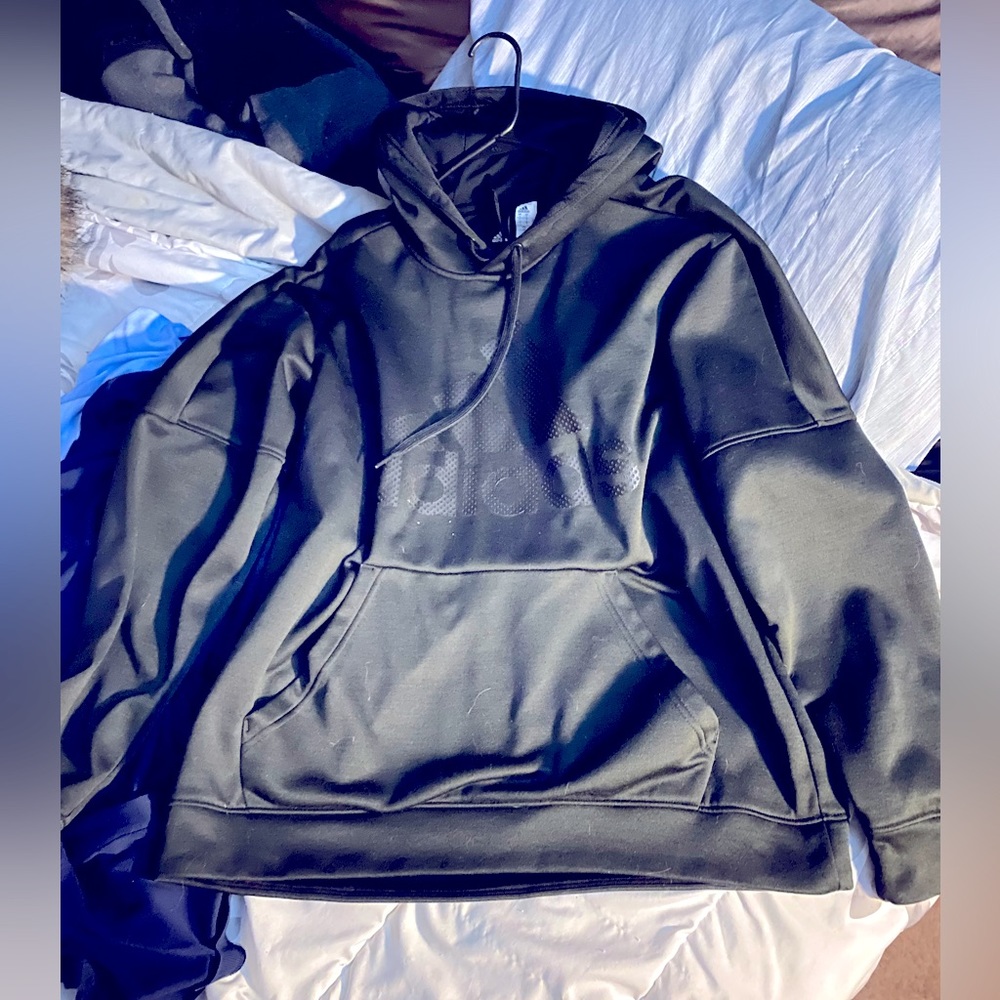 Black adidas hoodie